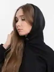 Черный спортивные женские костюмы на флисе / зимние костюмы