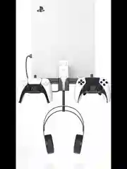 Кронштейн настенный для контроллера PlayStation 5 Slim, подвесной кронштейн для гарнитуры