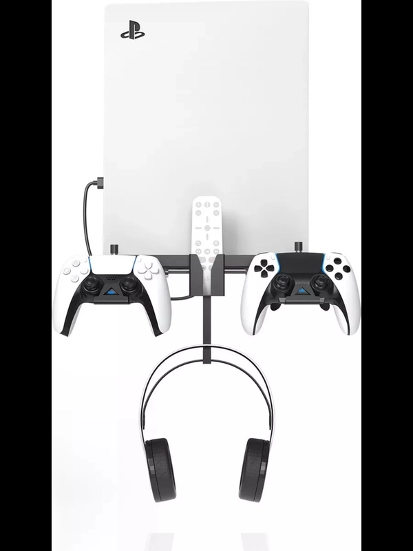 Кронштейн настенный для контроллера PlayStation 5 Slim, подвесной кронштейн для гарнитуры