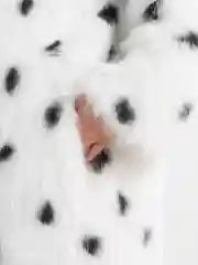 Белый пальто, шуба женская оверсайз