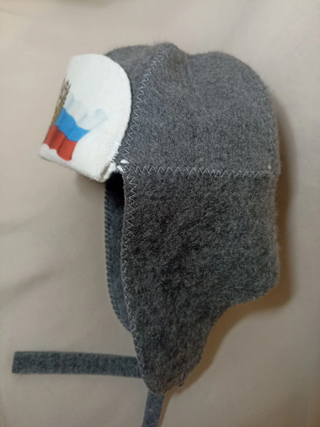 Шапка ушанка для бани и сауны с рисунком, в ассортименте