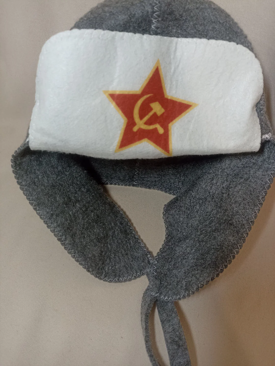 Шапка ушанка для бани и сауны с рисунком, в ассортименте