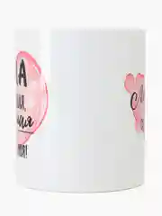 Кораллово-розовый кружка маме, 5 видов