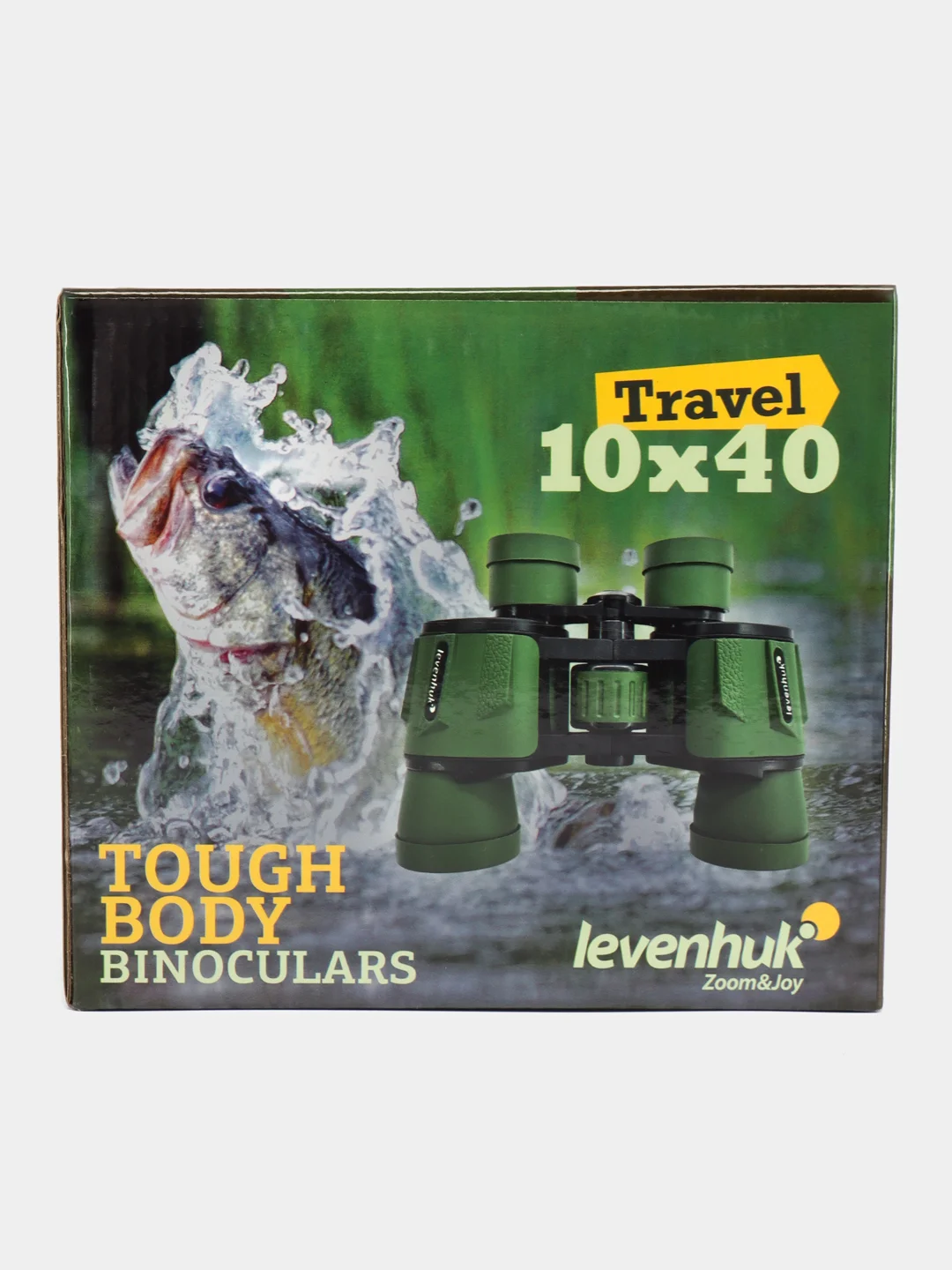 Бинокль Levenhuk Travel 10x40, стекло BK-7, для активного отдыха на природе