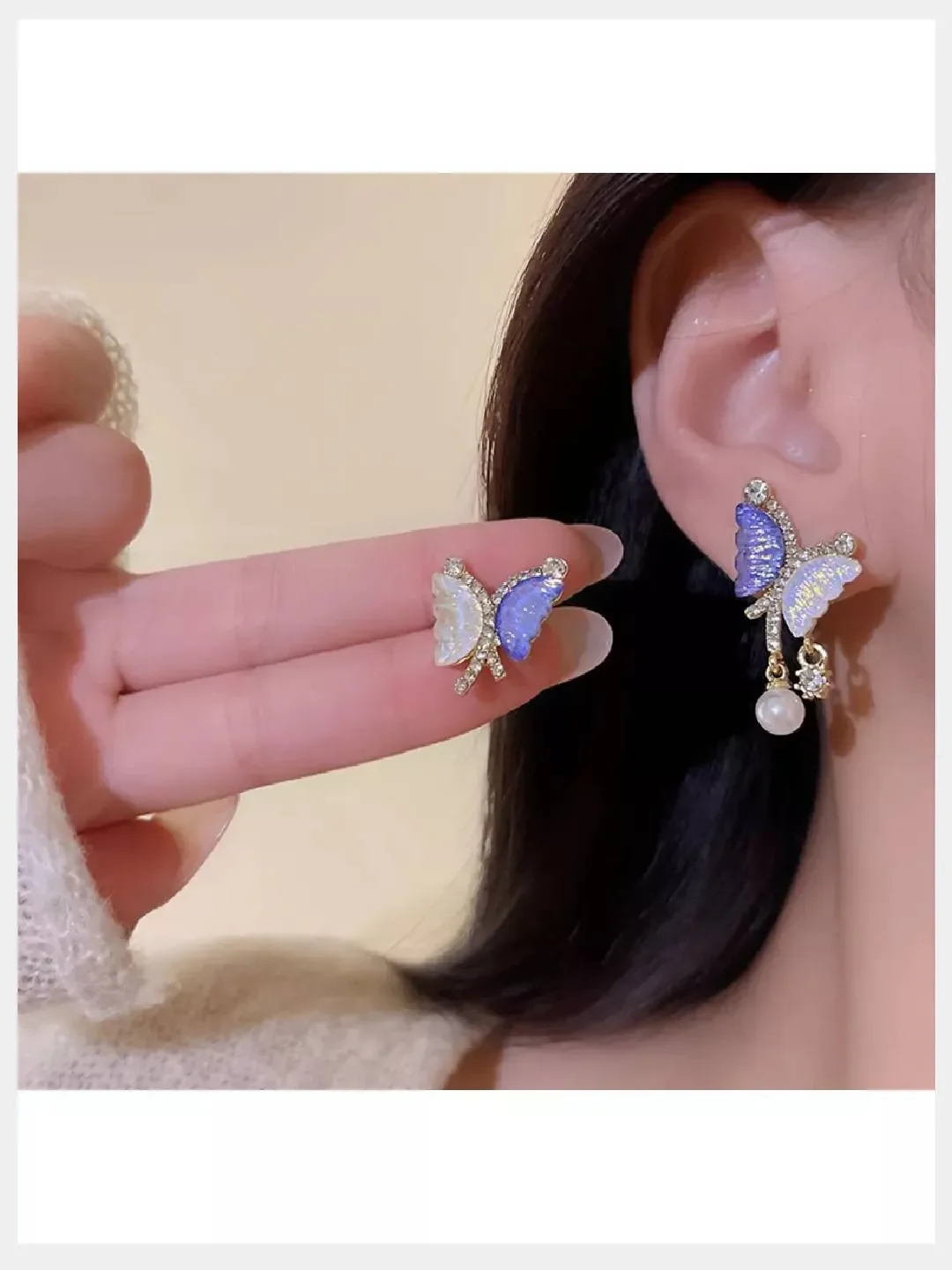 Серьги бижутерия