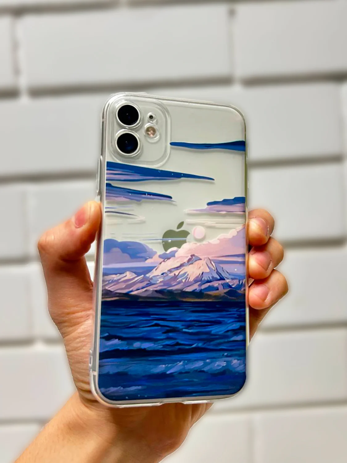 Синий чехол для iPhone 6s/7/8/SE/XR/XS/11/12/13/14/15 Pro/Max/Plus/Mini/силикон/противоударный