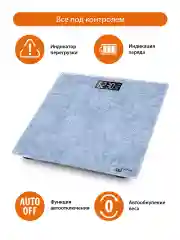 Голубой весы напольные электронные HOME ELEMENT HE-SC904 голубой