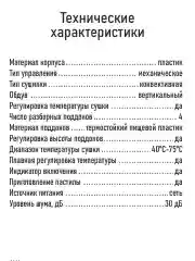 Бирюзовый сушилка для овощей и фруктов LUMME LU-FD1854A с вентилятором, 4 уровня, белый/ментол