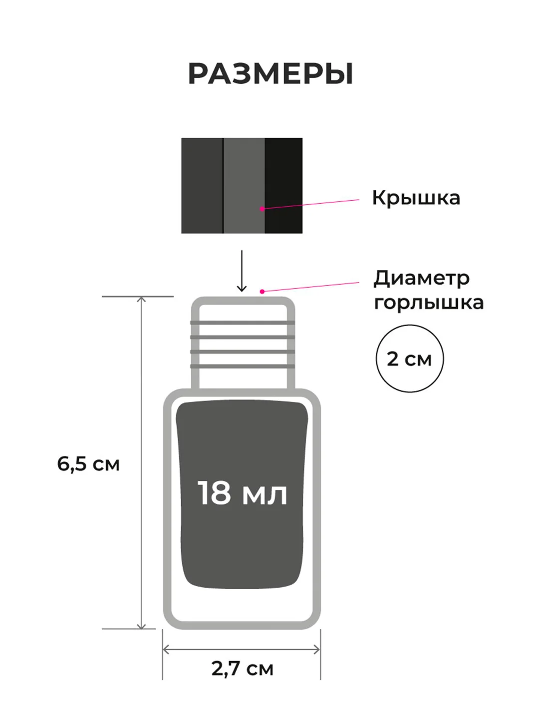 Тушь для рисования и каллиграфии, Малевичъ, черная перманентная, 18 мл