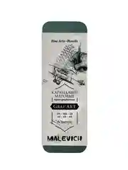 Набор матовых графитных карандашей Малевичъ GrafArt, 6 шт