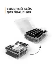 Набор картриджей Малевичъ для перьевой ручки, 15 шт, черные