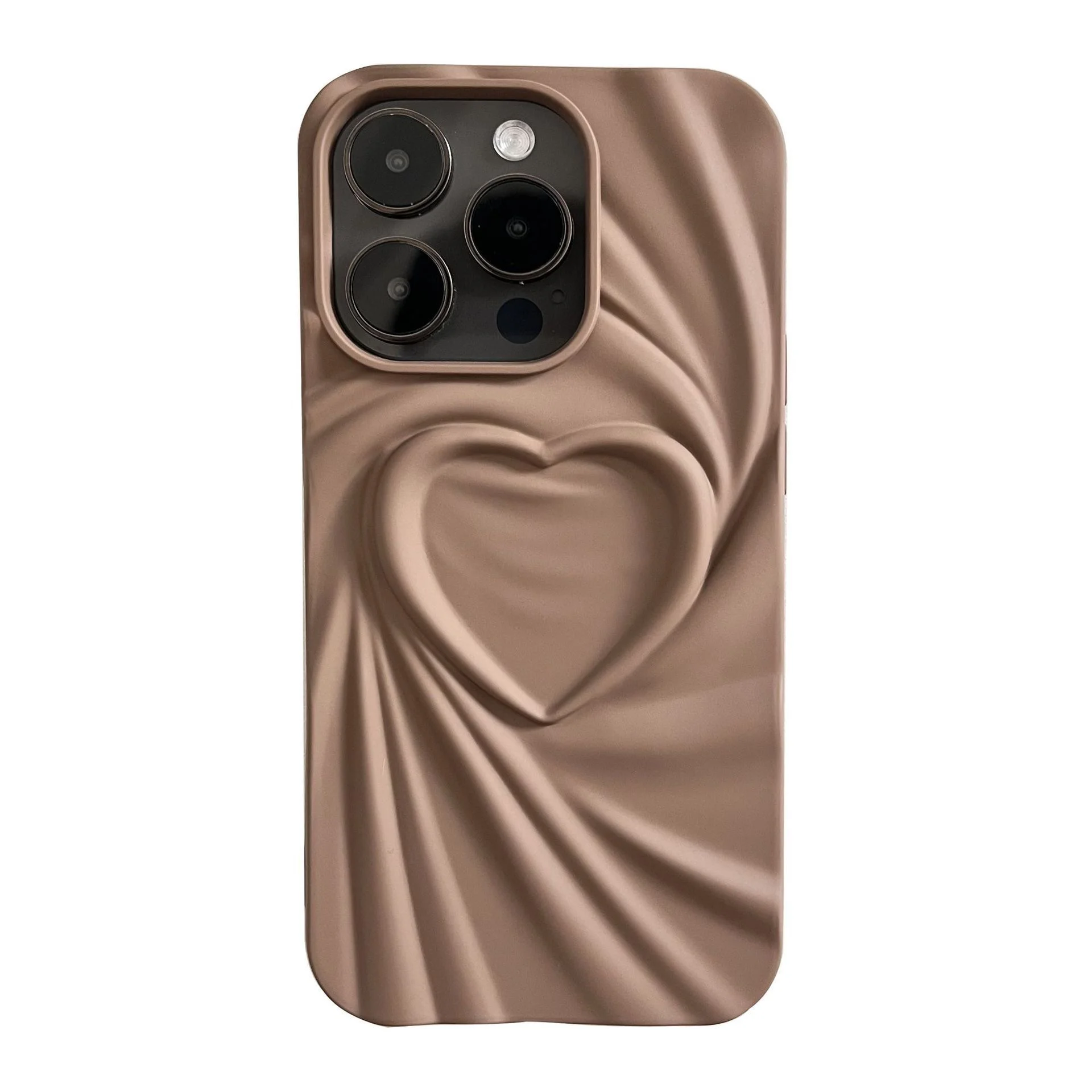 Бежевый чехол для iPhone 11/12/13/14/15/16 Pro/Max/Plus, силикон, противоударный, мрамор