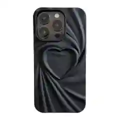 Угольный чехол для iPhone 11/12/13/14/15/16 Pro/Max/Plus, силикон, противоударный, мрамор