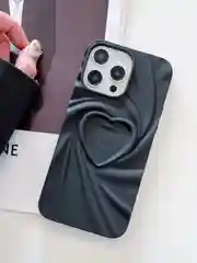 Угольный чехол для iPhone 11/12/13/14/15/16 Pro/Max/Plus, силикон, противоударный, мрамор
