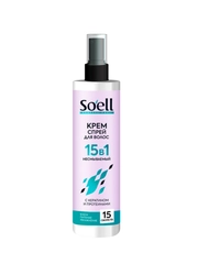 Несмываемый крем-спрей Soell Professional термозащитный 15 в 1, 150 мл.