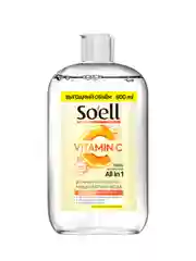 Мицеллярная вода Soell Professional витаминизированная для снятия макияжа, 600 мл