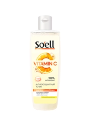 Тоник для лица Soell Professional антиоксидантный с витамином С и аминокислотами, 200 мл