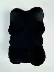 Сквиш Котик черный, с рыбкой антистресс тянучка