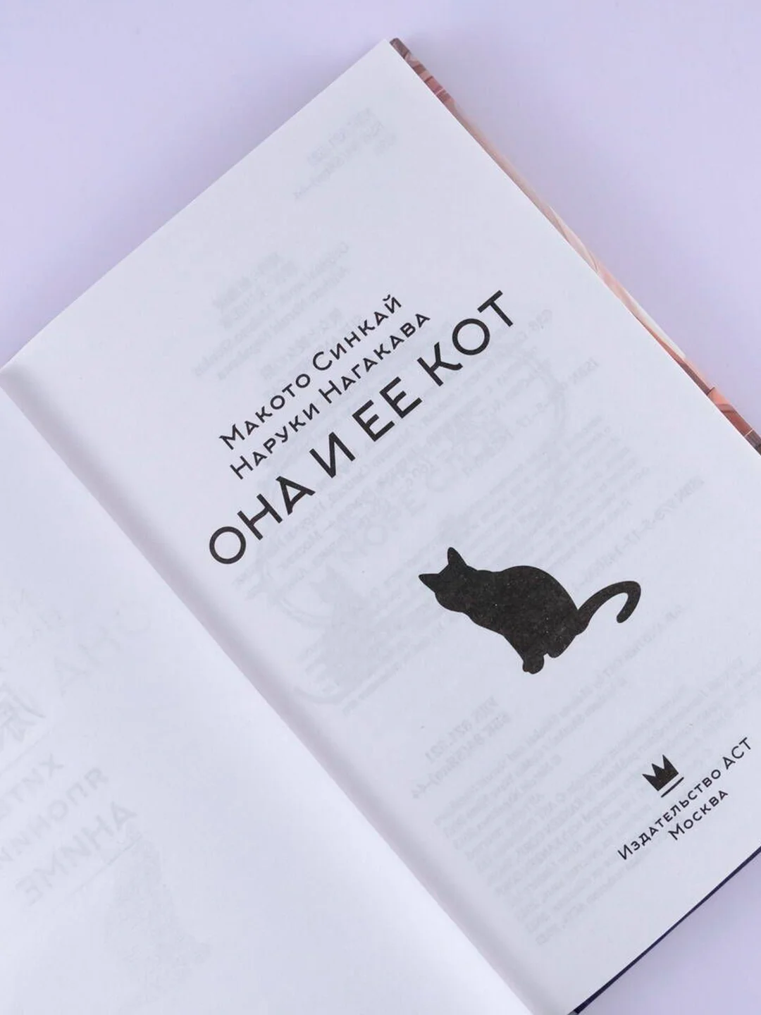 Книга АСТ Она и ее кот