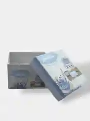Лавандовый подарочная коробка для бижутерии, украшений, часов, жесткая, плотная, маленькая