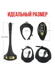 Анальный мужской массажер простаты с вибрацией / анальная пробка / вибромассажер простаты