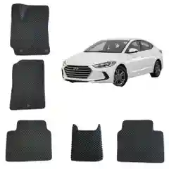 3-D Автомобильные EVA коврики для Hyundai Elantra 6 / Хендай Элантра 6