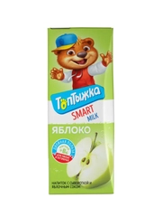 Напиток  сывороточный Топтыжка Яблоко , 0,2л