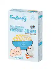 Каша зерно-молочная БЕЛЛАКТ кукурузно-овсяная с грушей с пребиотиком , с 5 месяцев ,250г