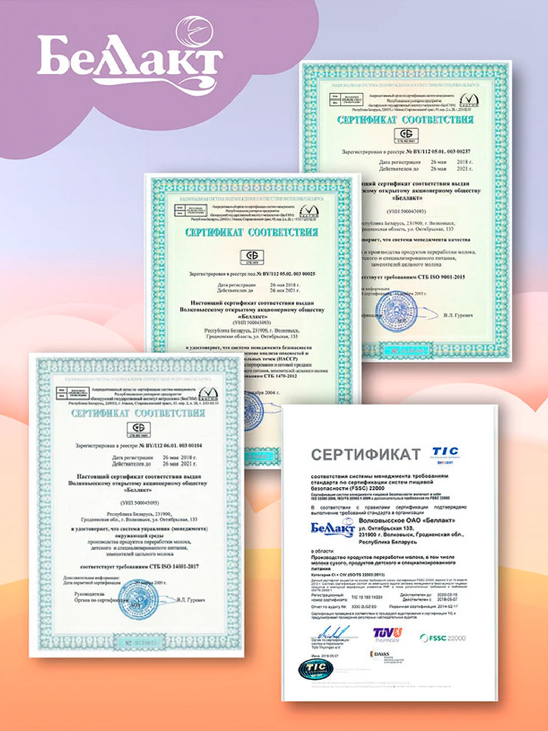 Смесь сухая БЕЛЛАКТ Гипоаллергенный Active 1,с рождения до 6 месяцев,300г