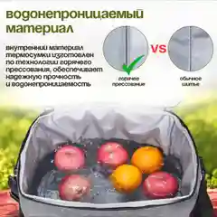 Большая термосумка, сумка холодильник 33 л