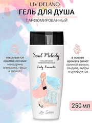 Гель для душа парфюмированный Lady Romantic, 250г
