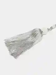 Серый подхват для штор, кисть. 2 штуки