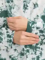 Зеленый блуза женская единый размер