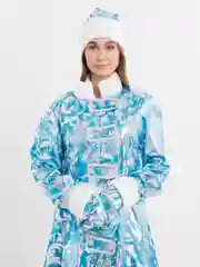Голубой костюм Снегурочка