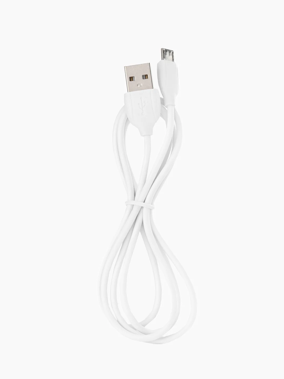 Белый кабель зарядный Borofone BX19 Micro-USB для android