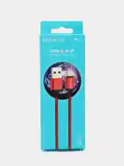 Красный кабель BOROFONE BX87 для iPhone и Android, Micro-USB/Type-C/Lightning, в тканевой оплетке