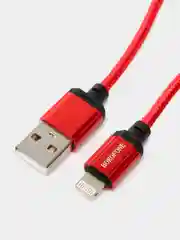 Красный кабель BOROFONE BX87 для iPhone и Android, Micro-USB/Type-C/Lightning, в тканевой оплетке