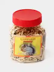 Спички ЛЮКС наполнением 1100шт. ПЭТ-банка