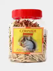 Спички ЛЮКС наполнением 1100шт. ПЭТ-банка