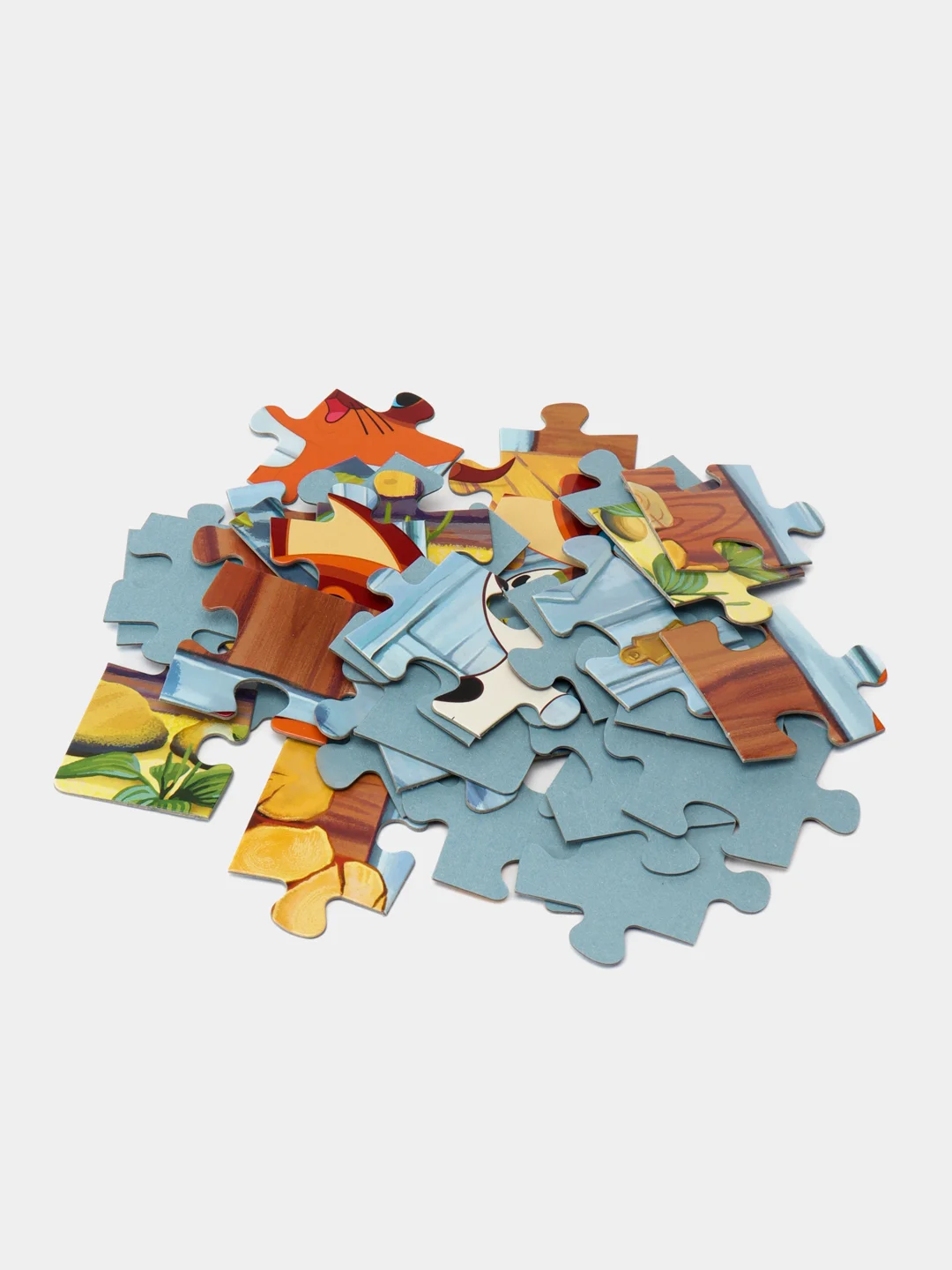 Пурпурный детский макси-пазл, 35 деталей, "Step Puzzle", 330 х 230 мм