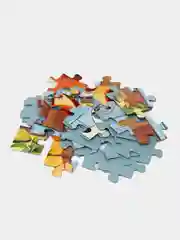 Пурпурный детский макси-пазл, 35 деталей, "Step Puzzle", 330 х 230 мм
