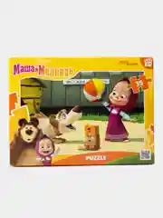 Бронзовый детский макси-пазл, 35 деталей, "Step Puzzle", 330 х 230 мм