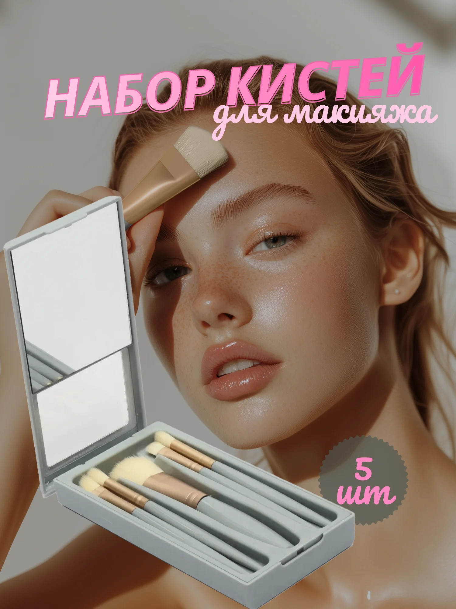 Ледяной набор кистей для макияжа