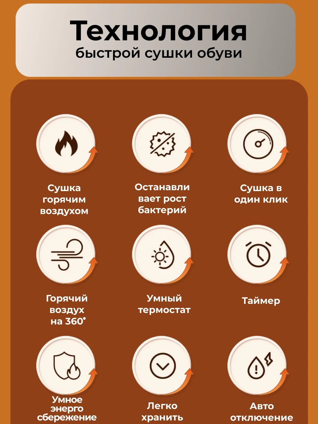 Сушилка для обуви, электрическая. с таймером