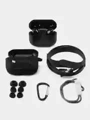 Наушники беспроводные, SAIYA AirPods  Pro, с дисплеем, черные