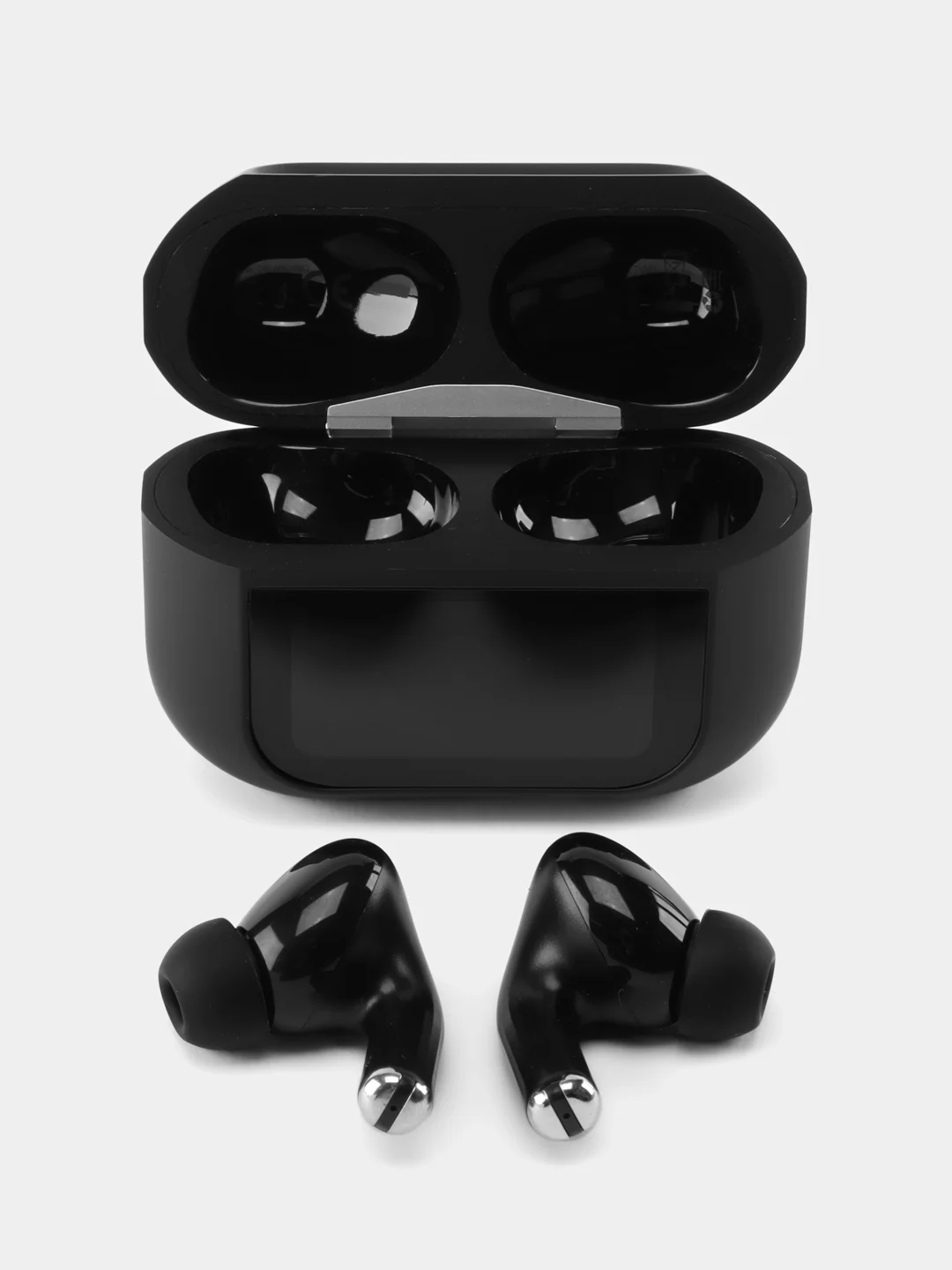 Наушники беспроводные, SAIYA AirPods  Pro, с дисплеем, черные