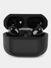 Наушники беспроводные, SAIYA AirPods  Pro, с дисплеем, черные