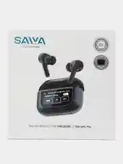 Наушники беспроводные, SAIYA AirPods  Pro, с дисплеем, черные