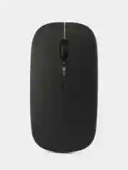 Мышь беспроводная   с RGB подсветкой ,бесшумная,2.4G,Bluetooth 5.1, USB зарядка,черная