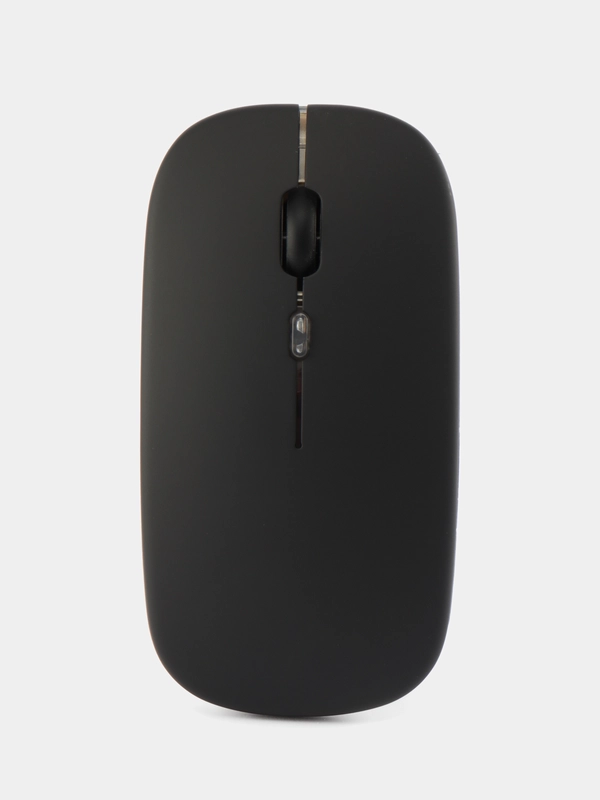 Мышь беспроводная   с RGB подсветкой ,бесшумная,2.4G,Bluetooth 5.1, USB зарядка,черная